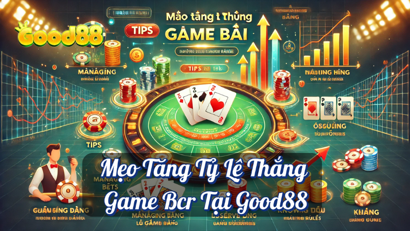 Mẹo Tăng Tỷ Lệ Thắng Game Bcr Tại Good88